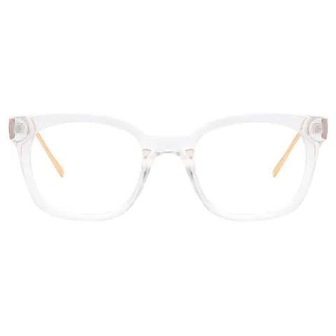 Square Clear Eyeglasses