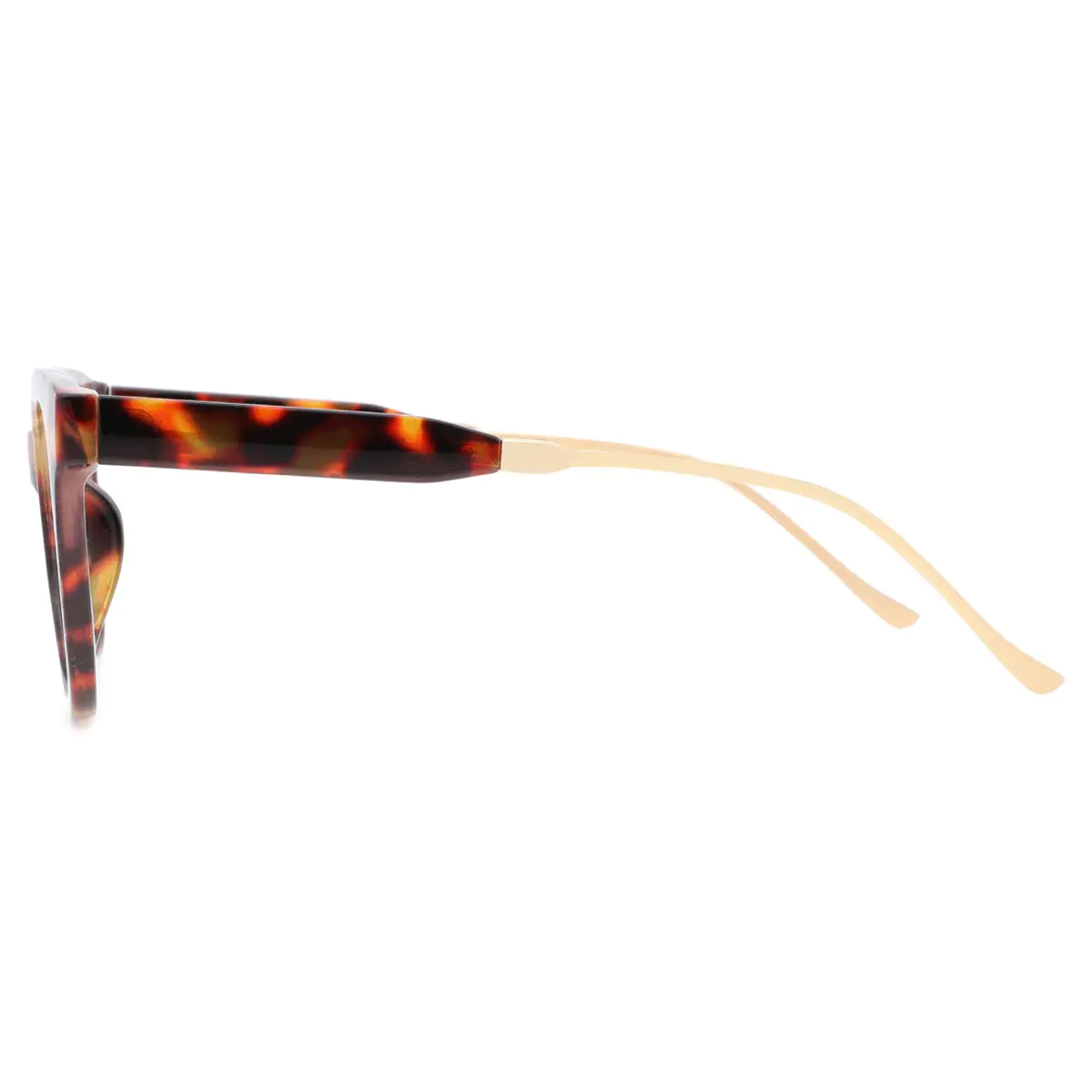 Square Dark Tortoiseshell Eyeglasses