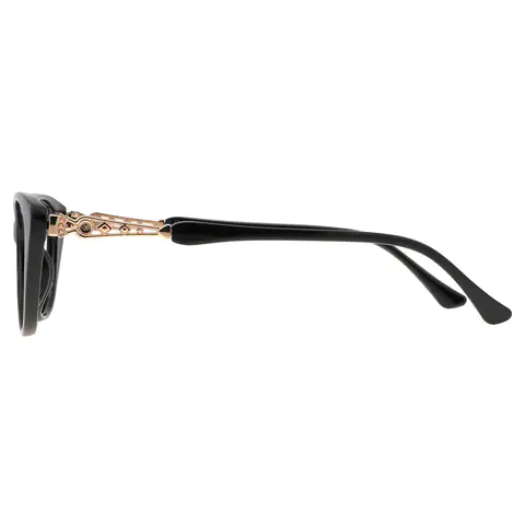 Cat-eye Black Reading Glasses