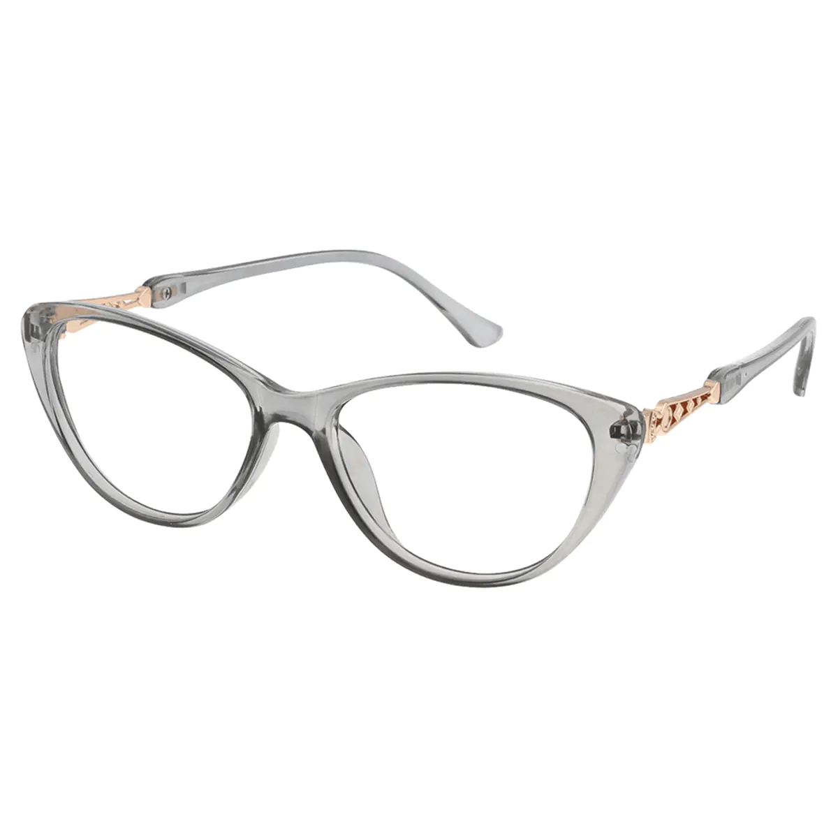 Cat-eye Green Reading Glasses