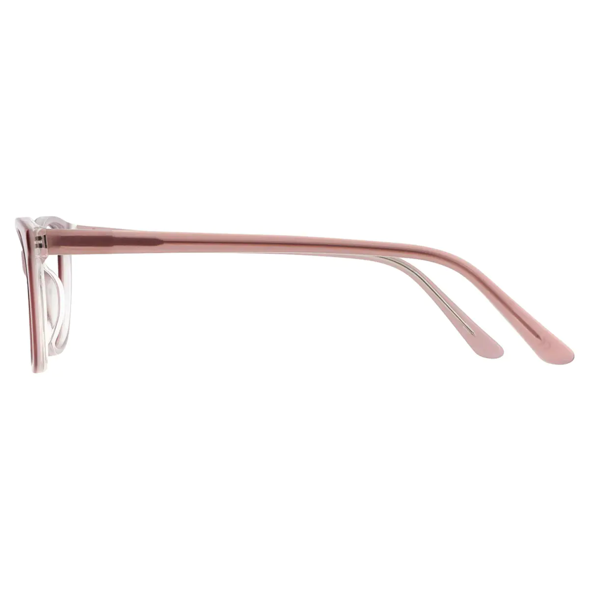 Oval Pale Pink Eyeglasses