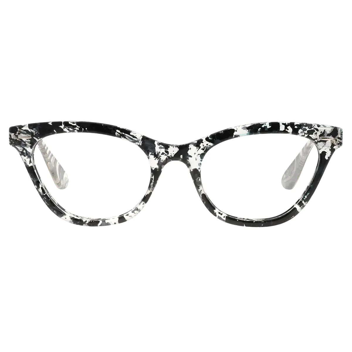 Cat-eye Black Reading Glasses