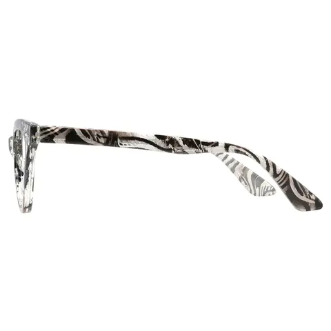 Cat-eye Black Reading Glasses