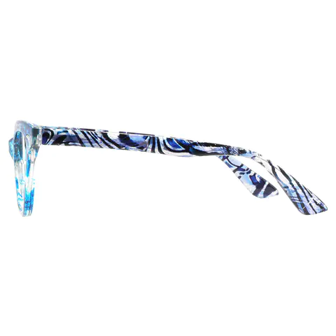 Cat-eye Blue Reading Glasses
