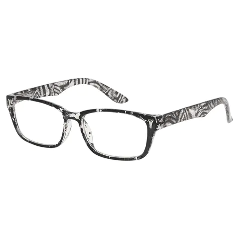 Rectangle Black Reading Glasses