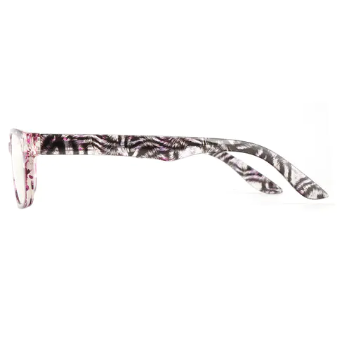 Rectangle Pink Reading Glasses
