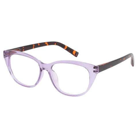 Cat-eye Purple Eyeglasses