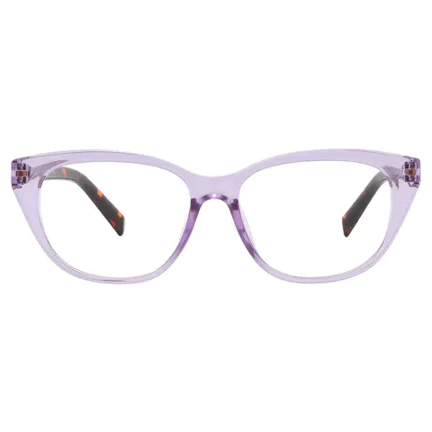 Cat-eye Purple Eyeglasses