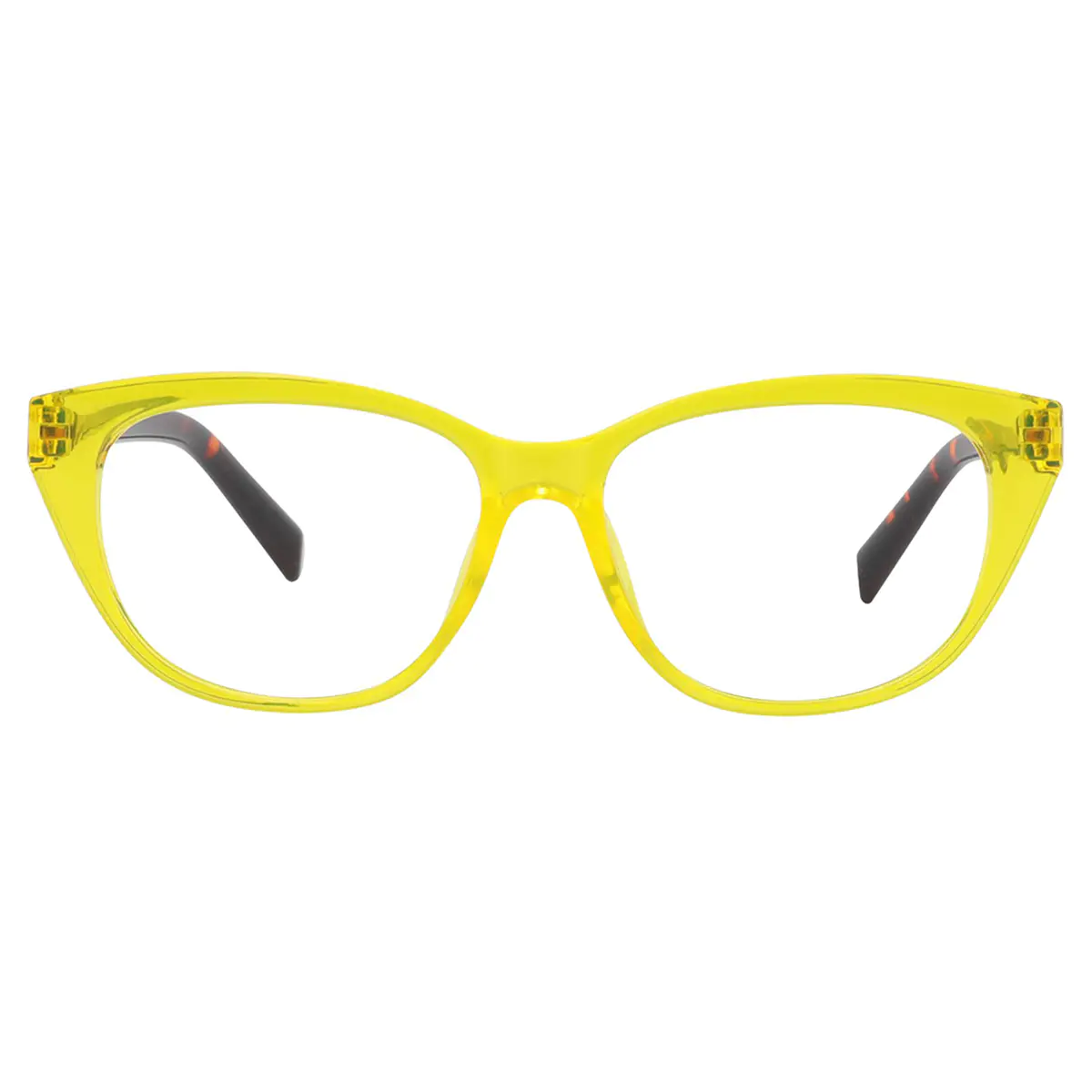Cat-eye Yellow Eyeglasses