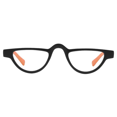 Geometric Black Reading Glasses