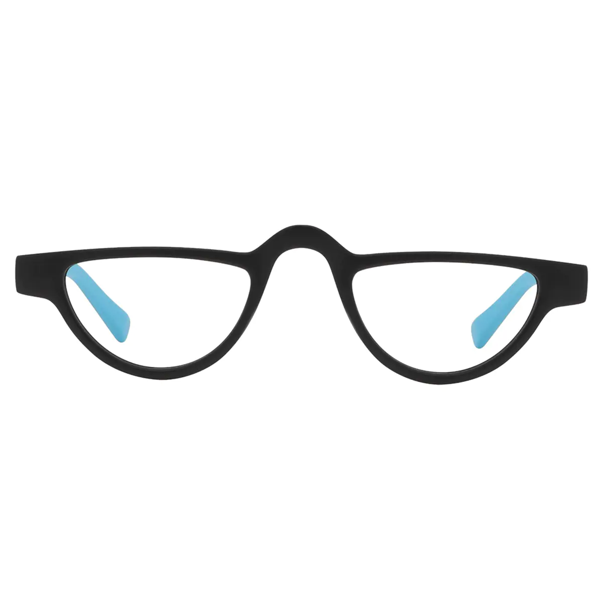 Geometric Black Reading Glasses