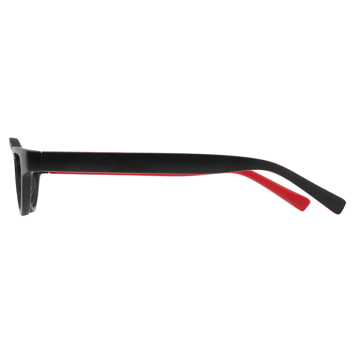 Geometric Red Reading Glasses