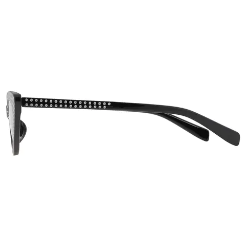 Cat-eye Black Reading Glasses