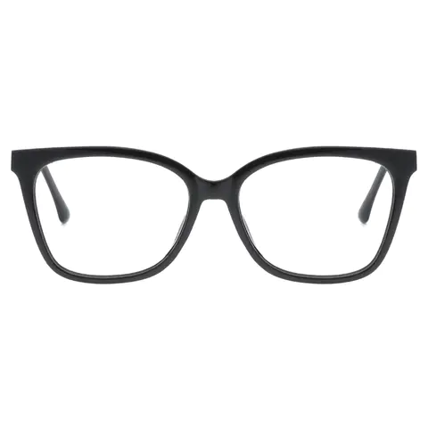 Square Black Eyeglasses