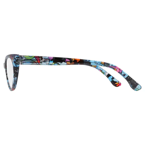 Cat-eye Black Reading Glasses