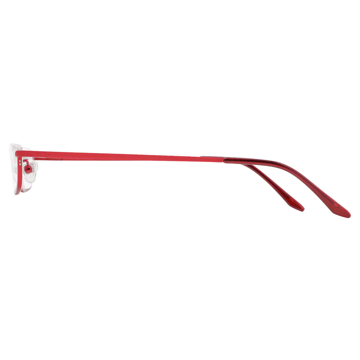 Rectangle Red Reading Glasses