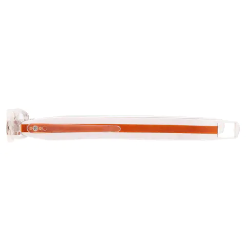 Rectangle Orange Reading Glasses