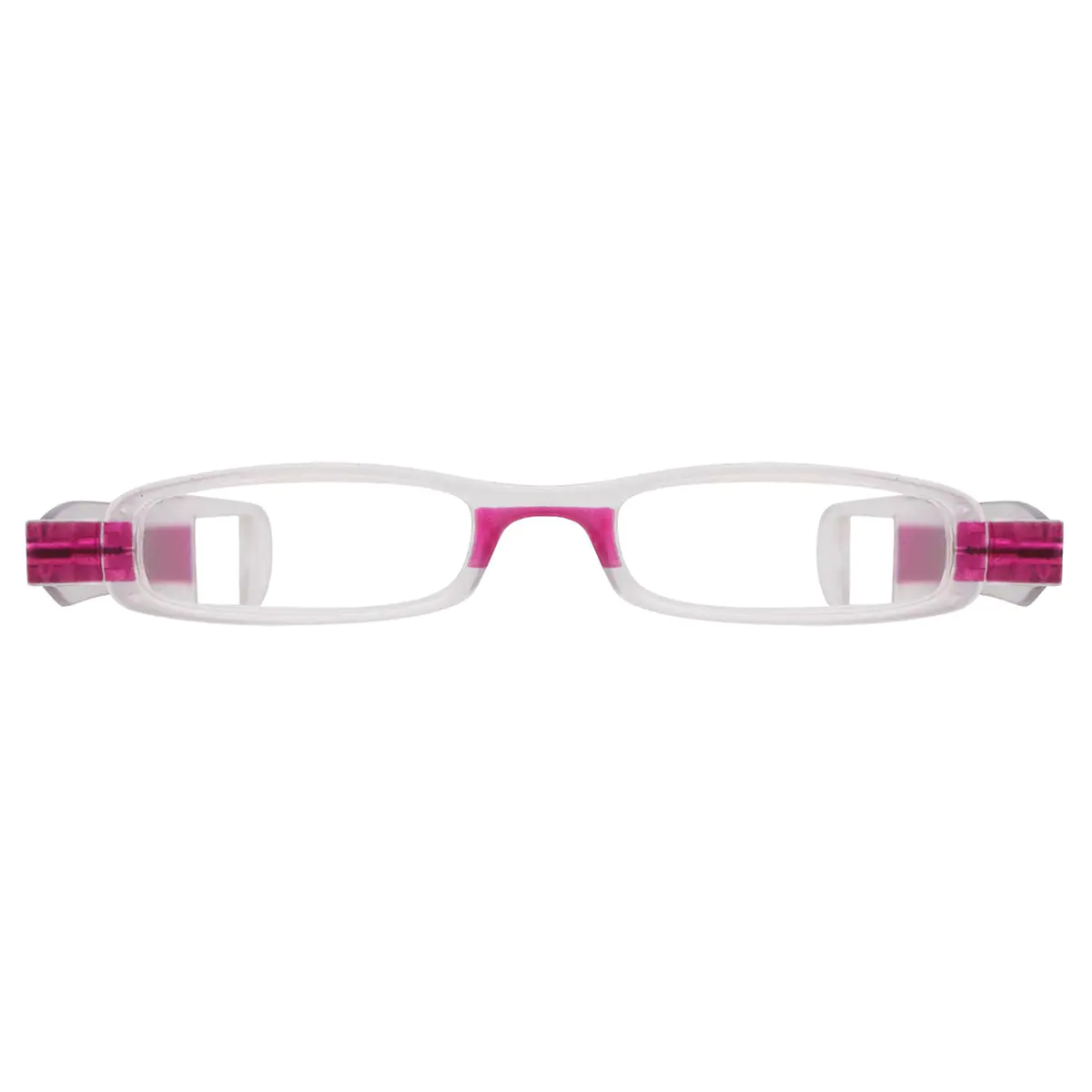 Rectangle Pink Reading Glasses