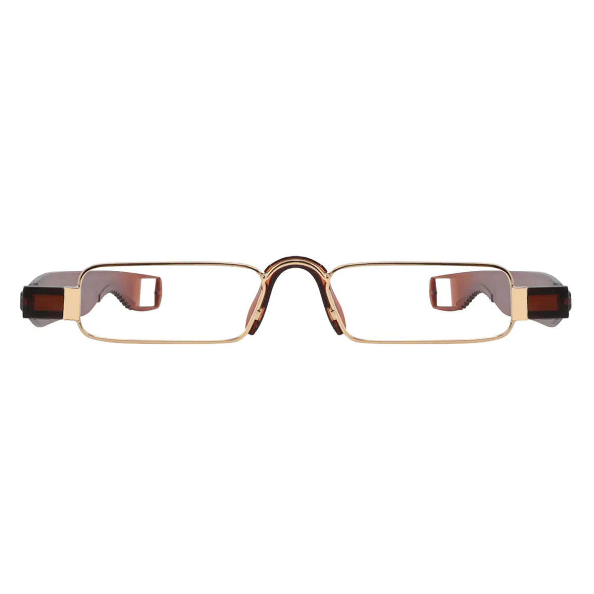 Rectangle Brown Reading Glasses