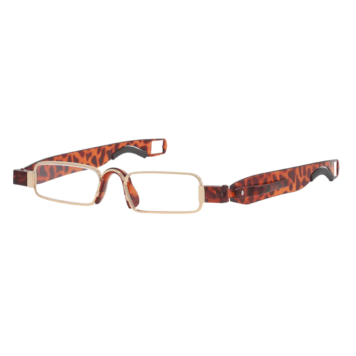 Rectangle Tortoiseshell Reading Glasses