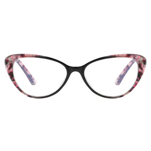 Cat-eye Pink Reading Glasses