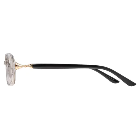 Rectangle Grey Reading Glasses