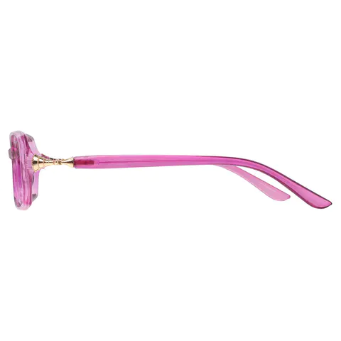 Rectangle Pink Reading Glasses