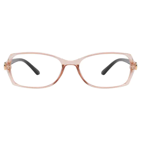 Rectangle Rose Gold Reading Glasses