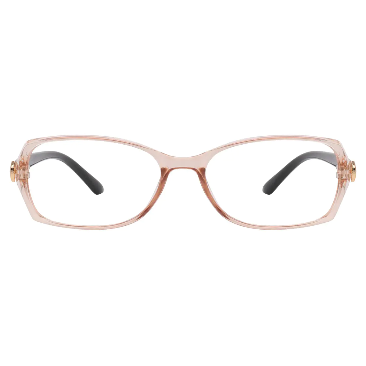 Rectangle Rose Gold Reading Glasses