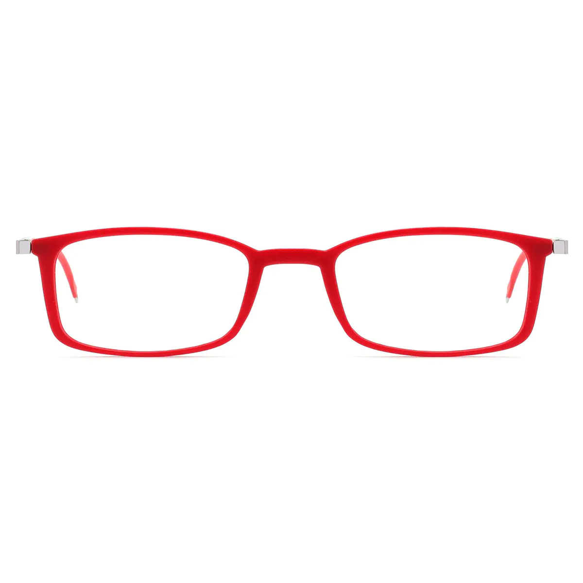 Rectangle Red Reading Glasses