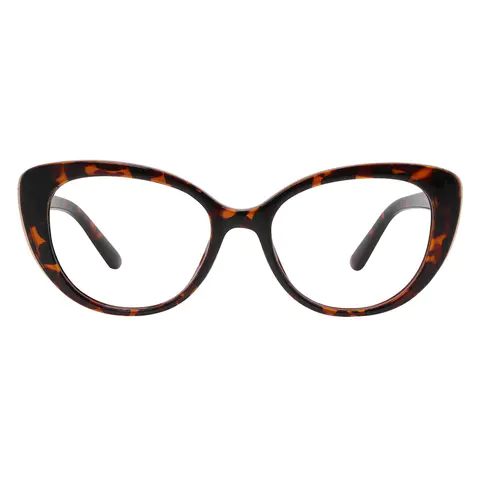 Oval Tortoiseshell Eyeglasses