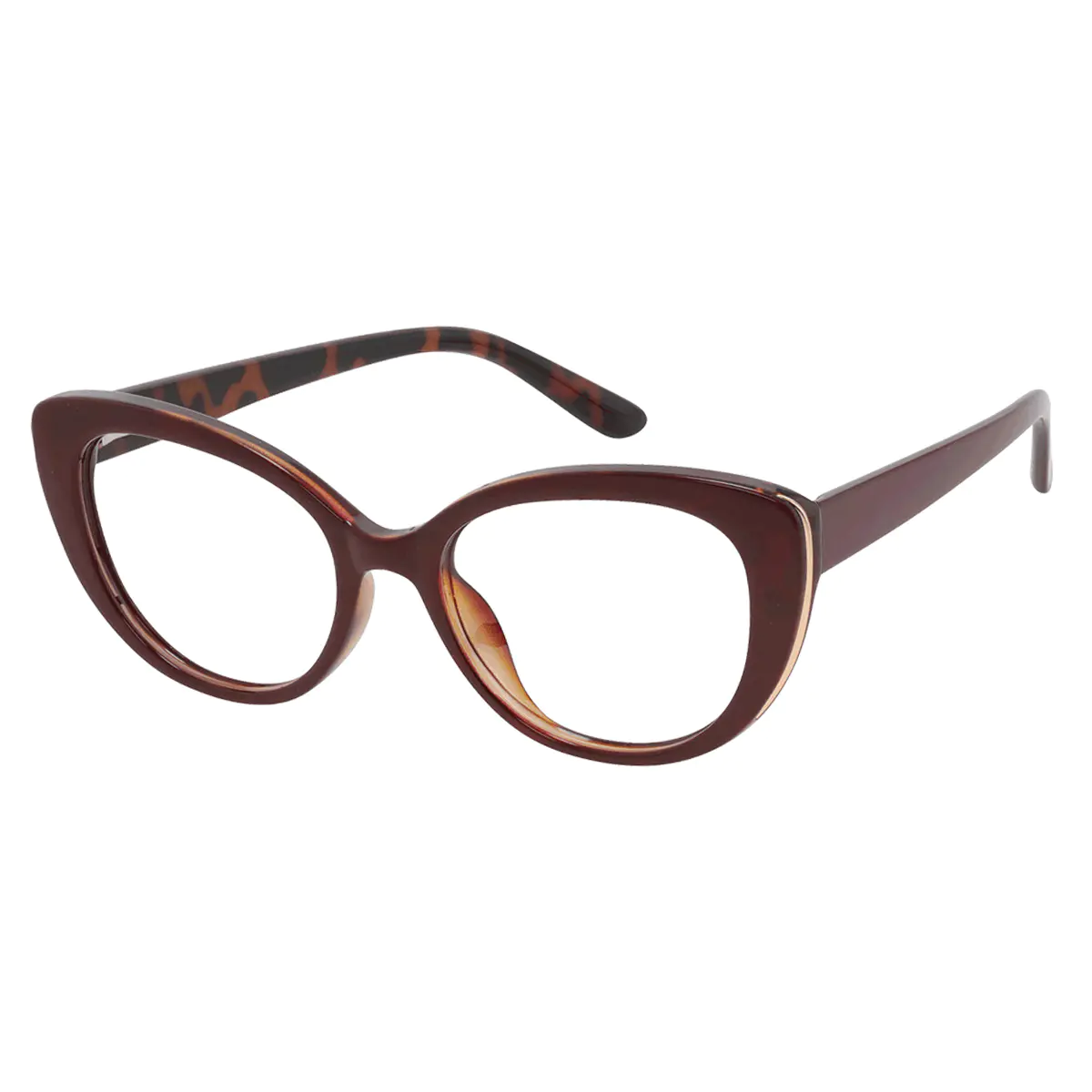 Oval Wine Eyeglasses