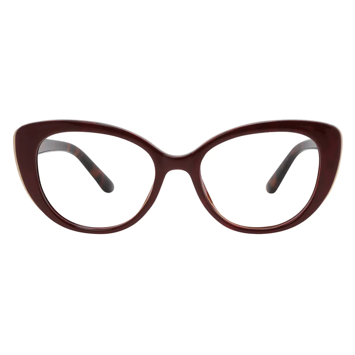 Oval Wine Eyeglasses