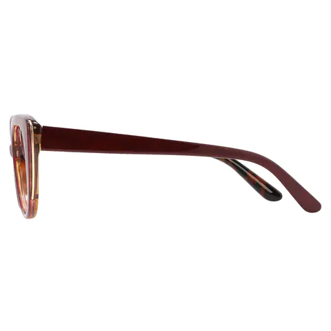 Oval Wine Eyeglasses