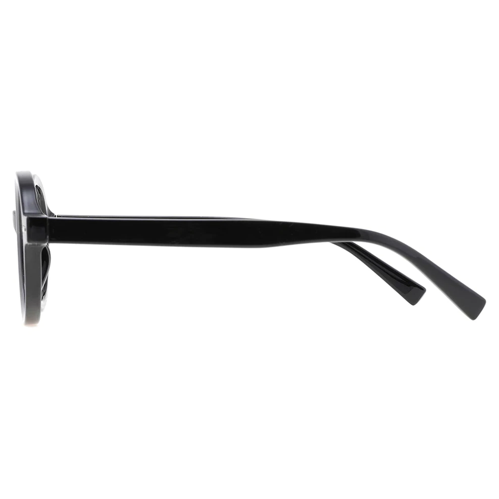 Round Black Eyeglasses