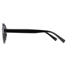 Round Black Eyeglasses