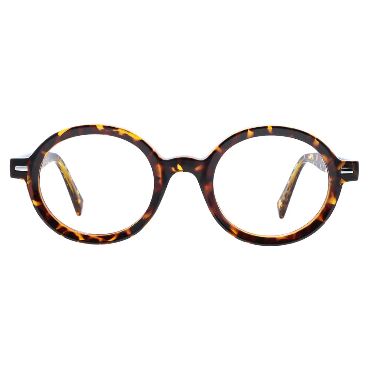 Round Tortoiseshell Eyeglasses