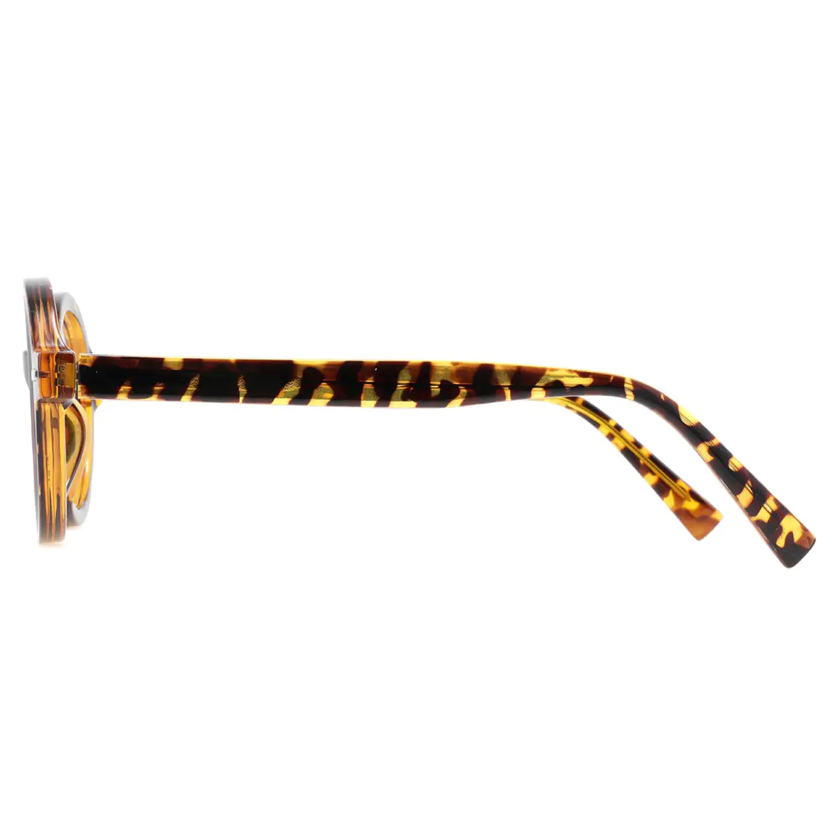 Round Tortoiseshell Eyeglasses