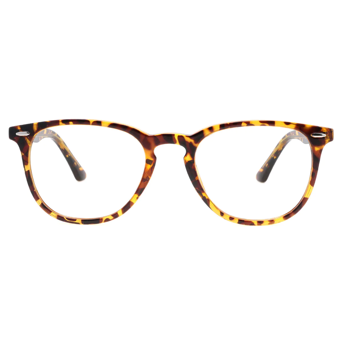 Oval Tortoiseshell Eyeglasses