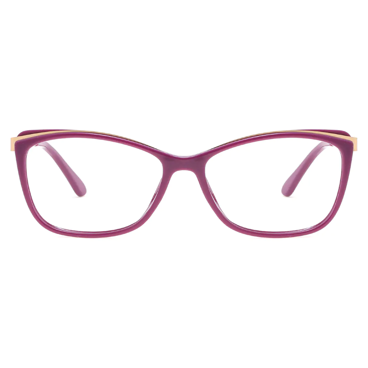 Cat-eye Purple Eyeglasses