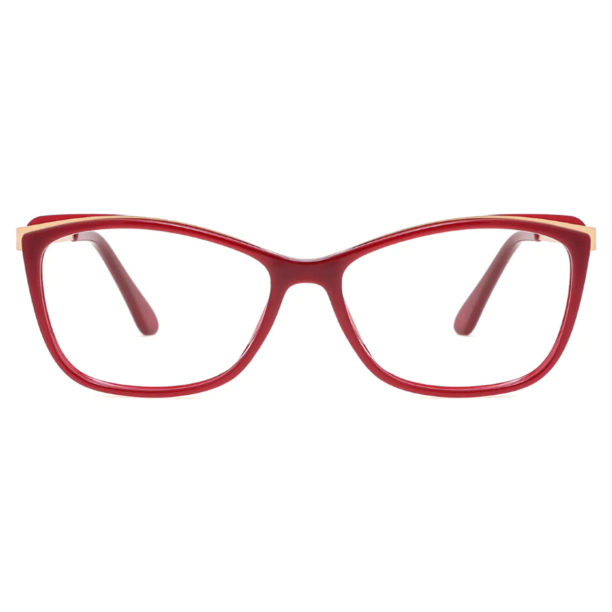 Cat-eye Red Eyeglasses