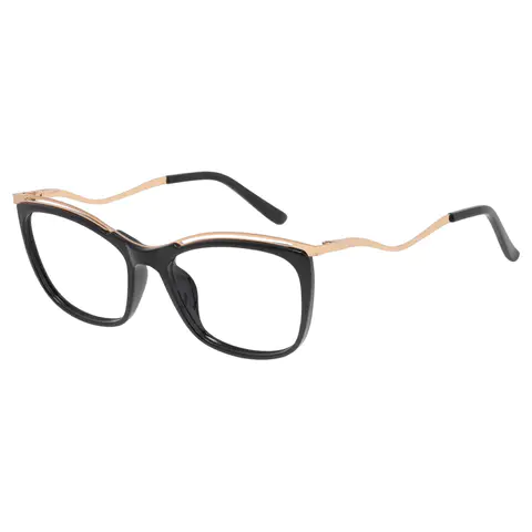 Rectangle Black Eyeglasses
