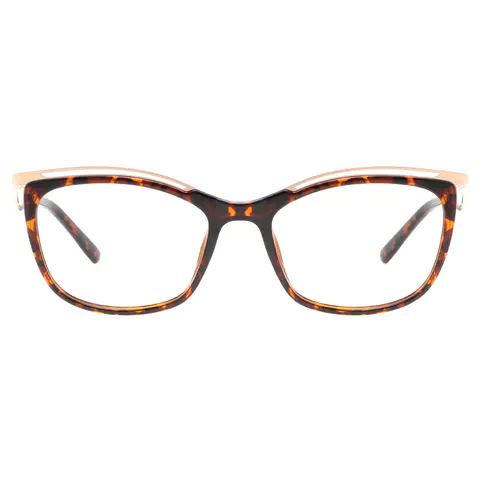 Rectangle Tortoiseshell Eyeglasses