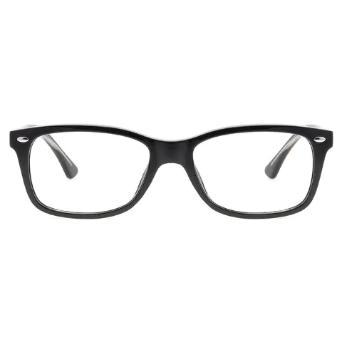 Rectangle Black Eyeglasses