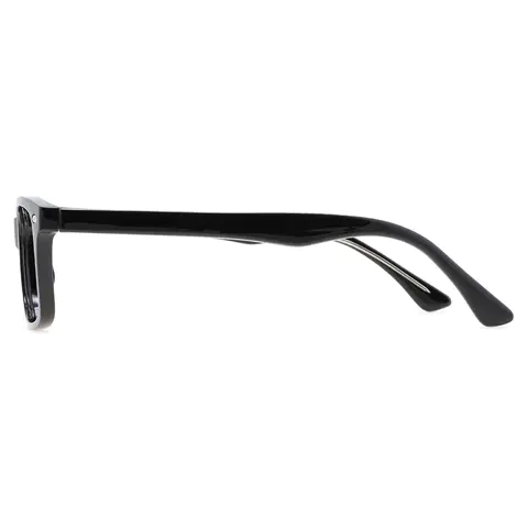 Rectangle Black Eyeglasses
