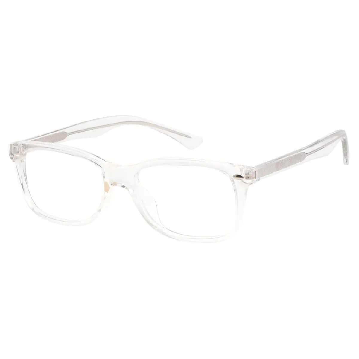 Rectangle Clear Eyeglasses