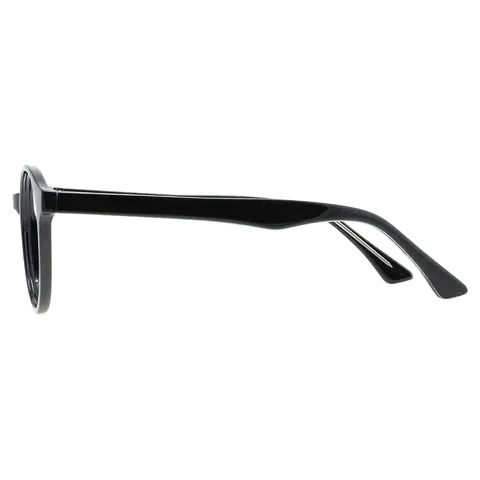 Oval Black Eyeglasses
