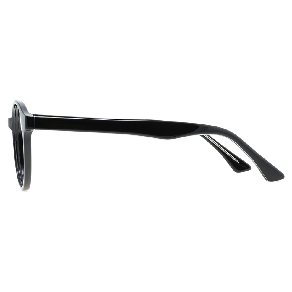 Oval Black Eyeglasses