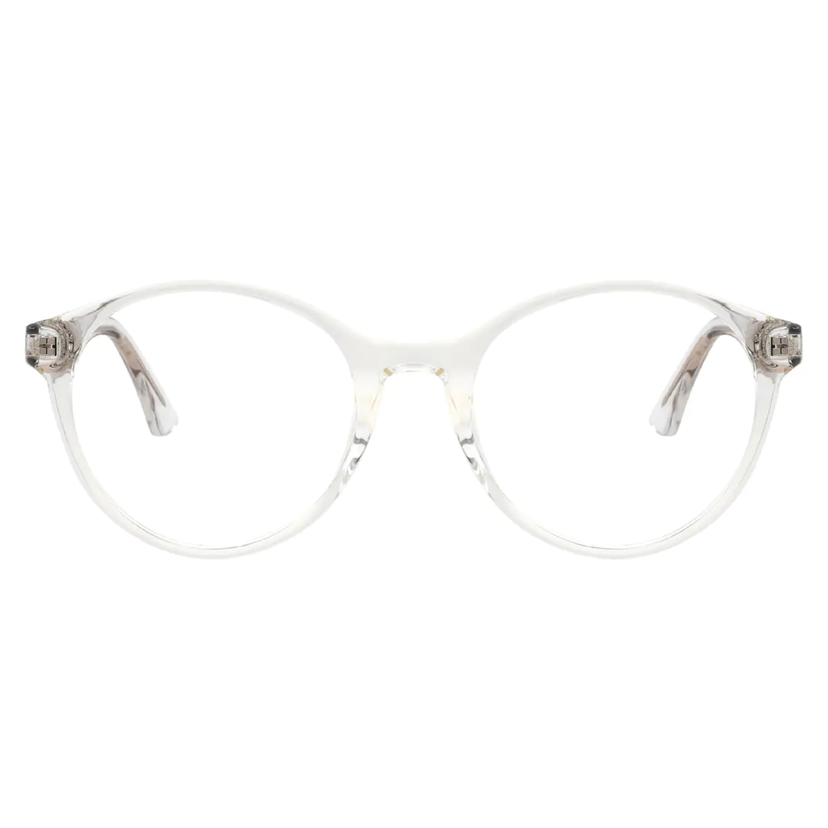 Oval Clear Eyeglasses