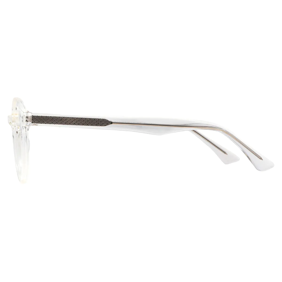 Oval Clear Eyeglasses